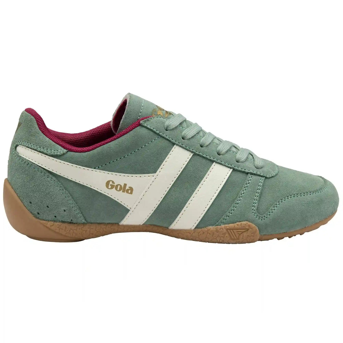 Gola Classics Women's Chase Sneakers - Green Mist/Off White/Cerise/Gum