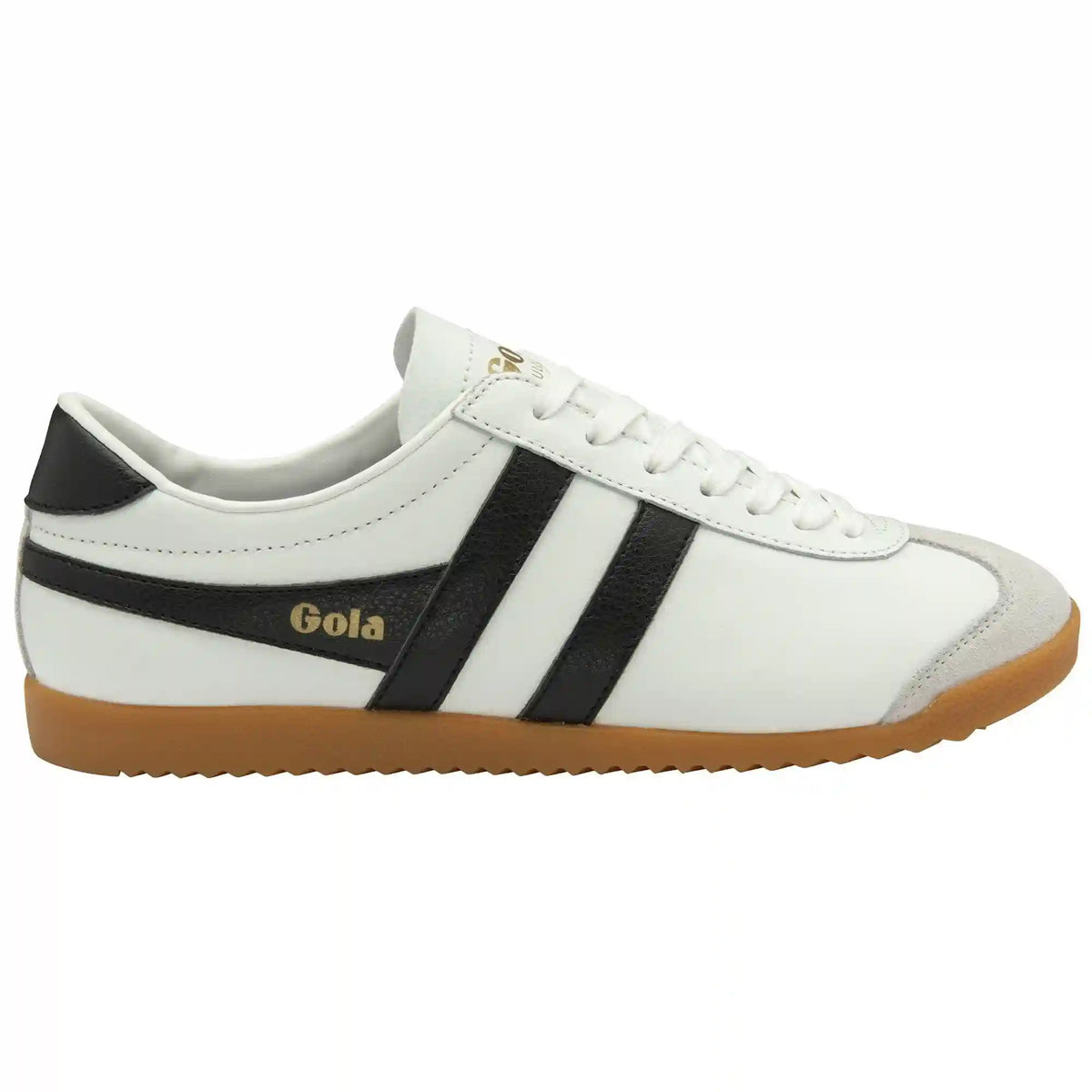 Gola Classics Women's Bullet Leather Sneakers - White/Black/Gum