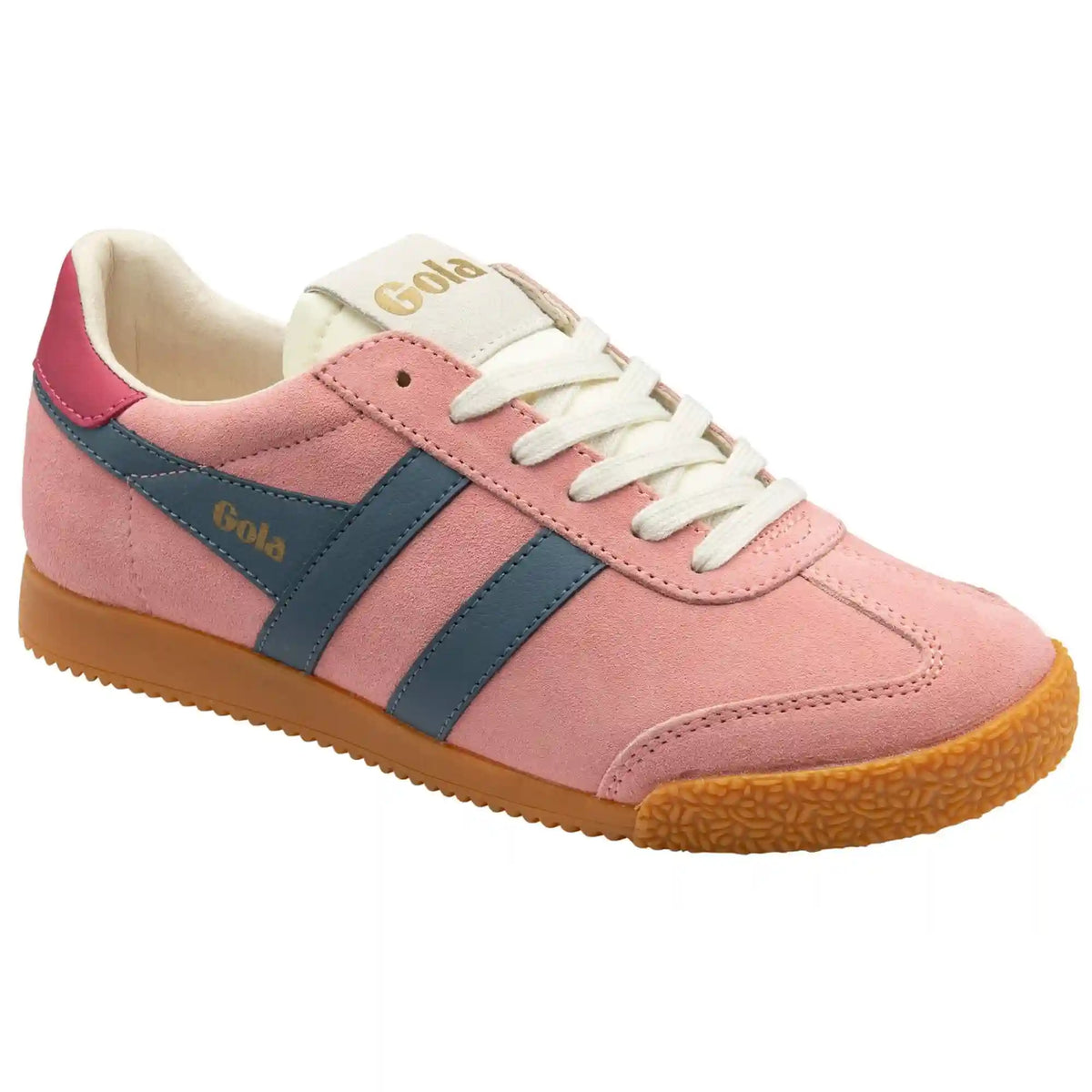 Gola Classics Women's Elan Sneakers - Coral Pink/Moonlight/Raspberry