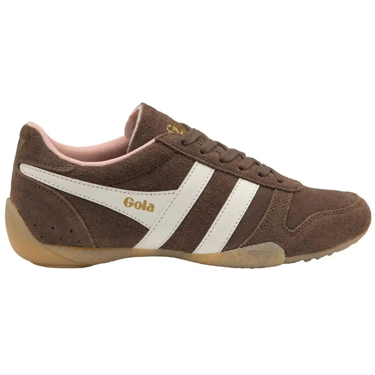 Gola Classics Women's Chase Sneakers - Otter/Off White/Chalk Pink/Gum
